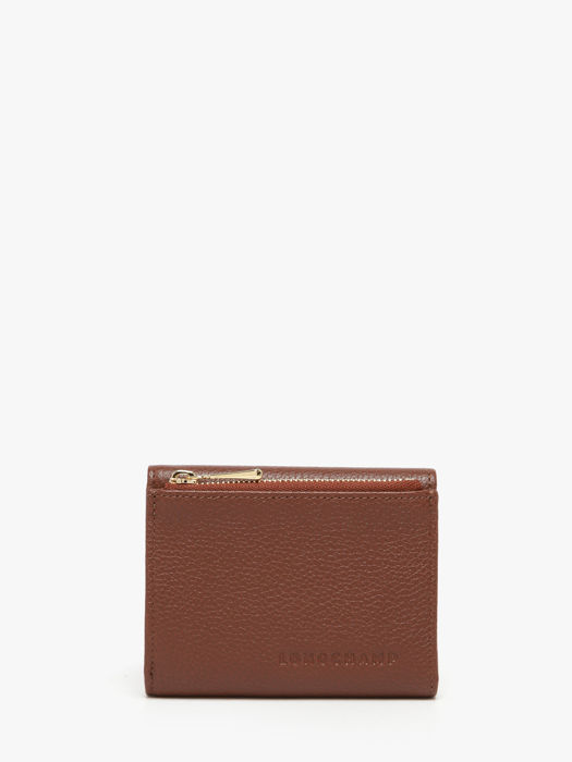Longchamp Le foulonn� Portefeuille Bruin